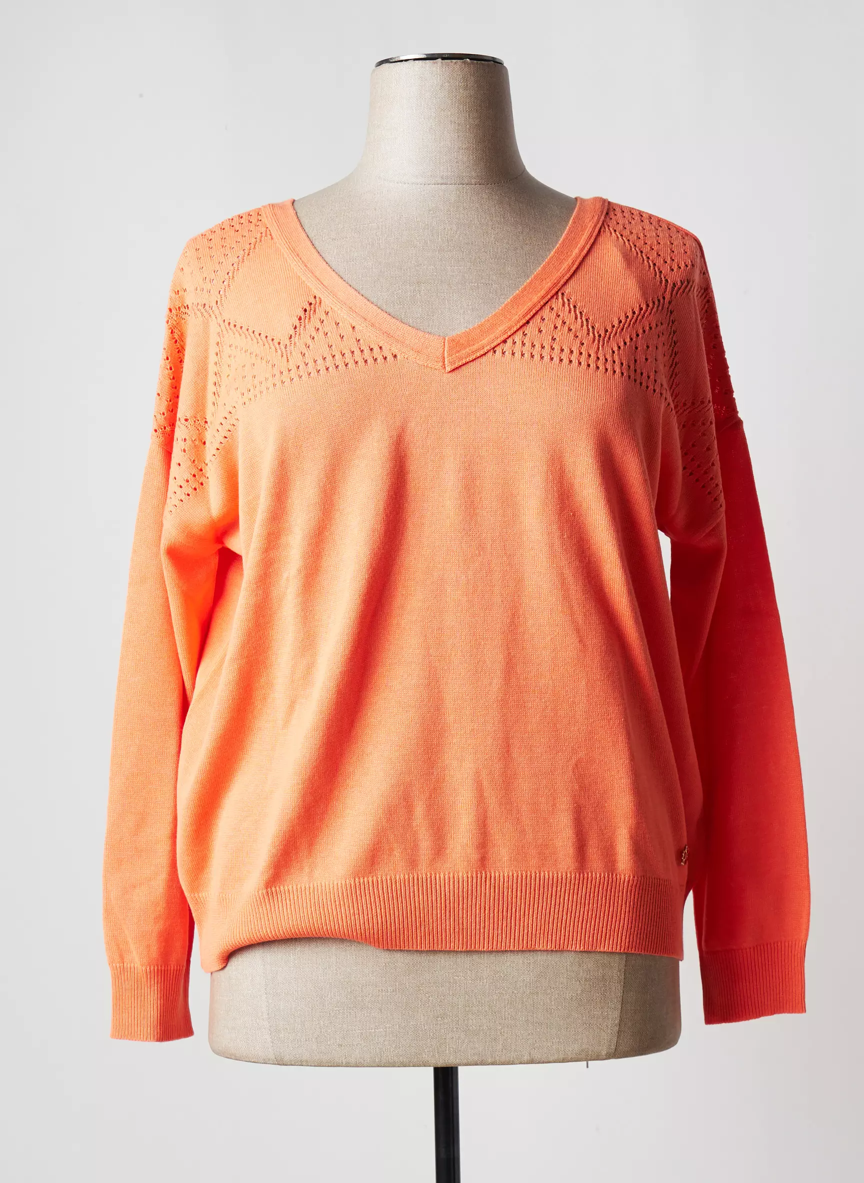 Le Petit Baigneur Pulls Femme couleur orange