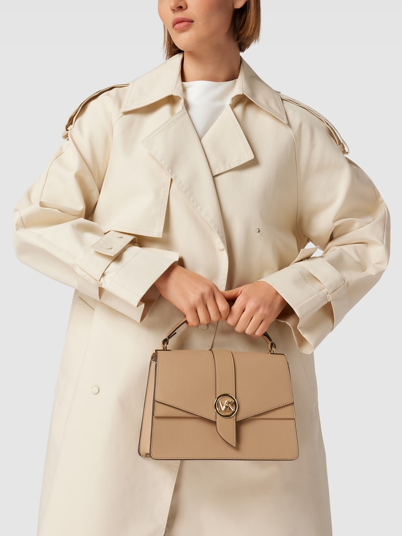 Handtasche mit Schulterriemen Modell 'GREENWICH' in camel