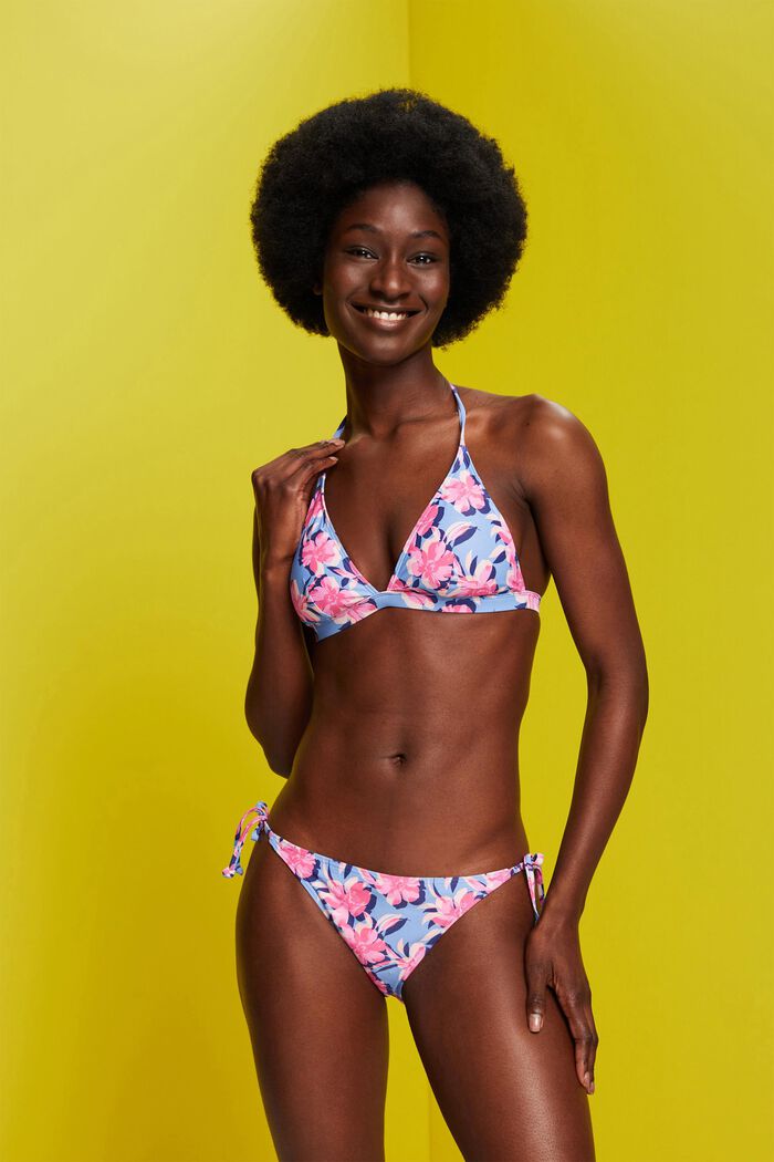 Recycelt: Wattiertes Neckholder-Bikinitop