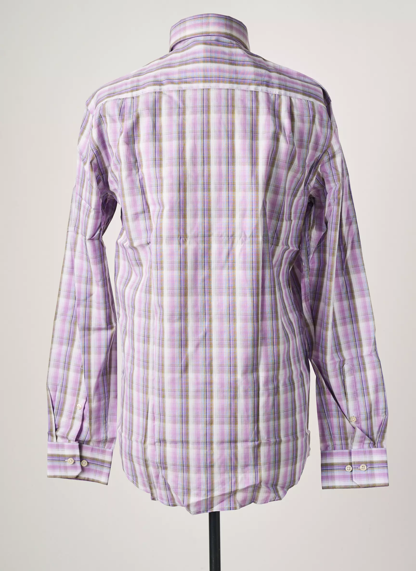 Seiden Sticker Manches Longues Homme couleur violet