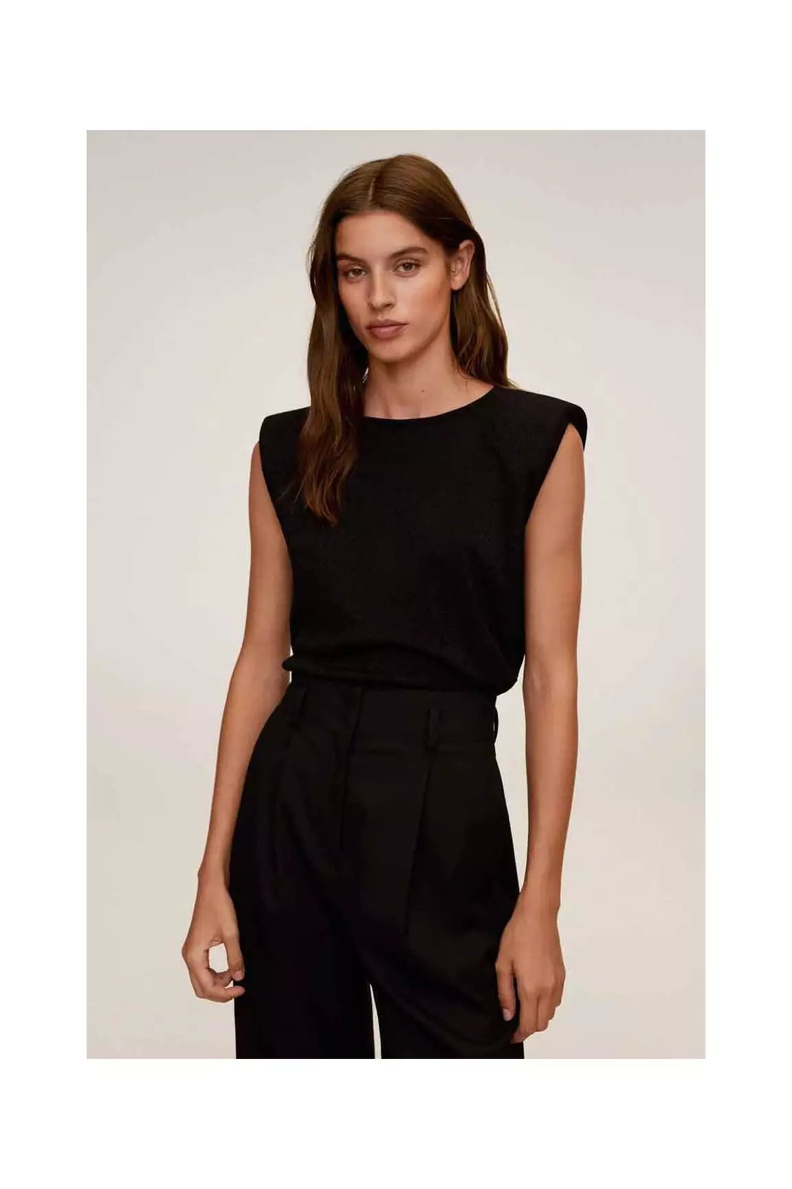 Mango Tops Femme couleur noir