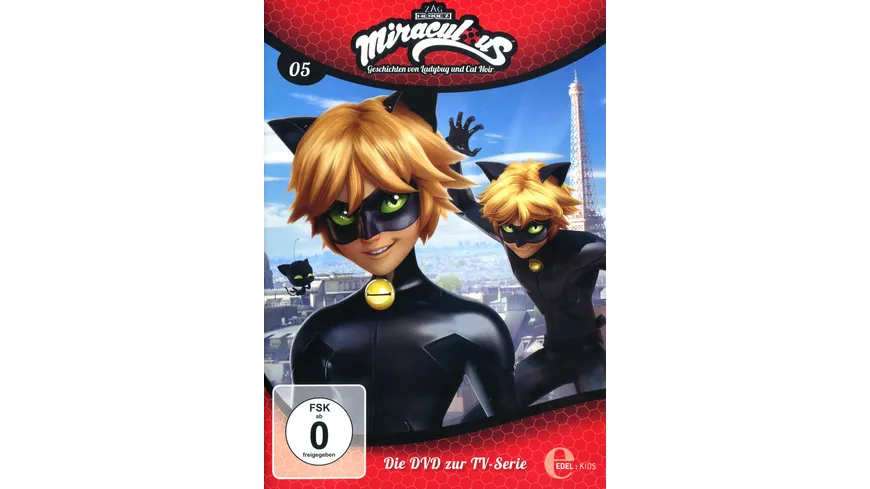 Miraculous 5 - Geschichten von Ladybug und Cat Noir - Der Betrüger/Der Valentinstag - Die DVD zur TV-Serie