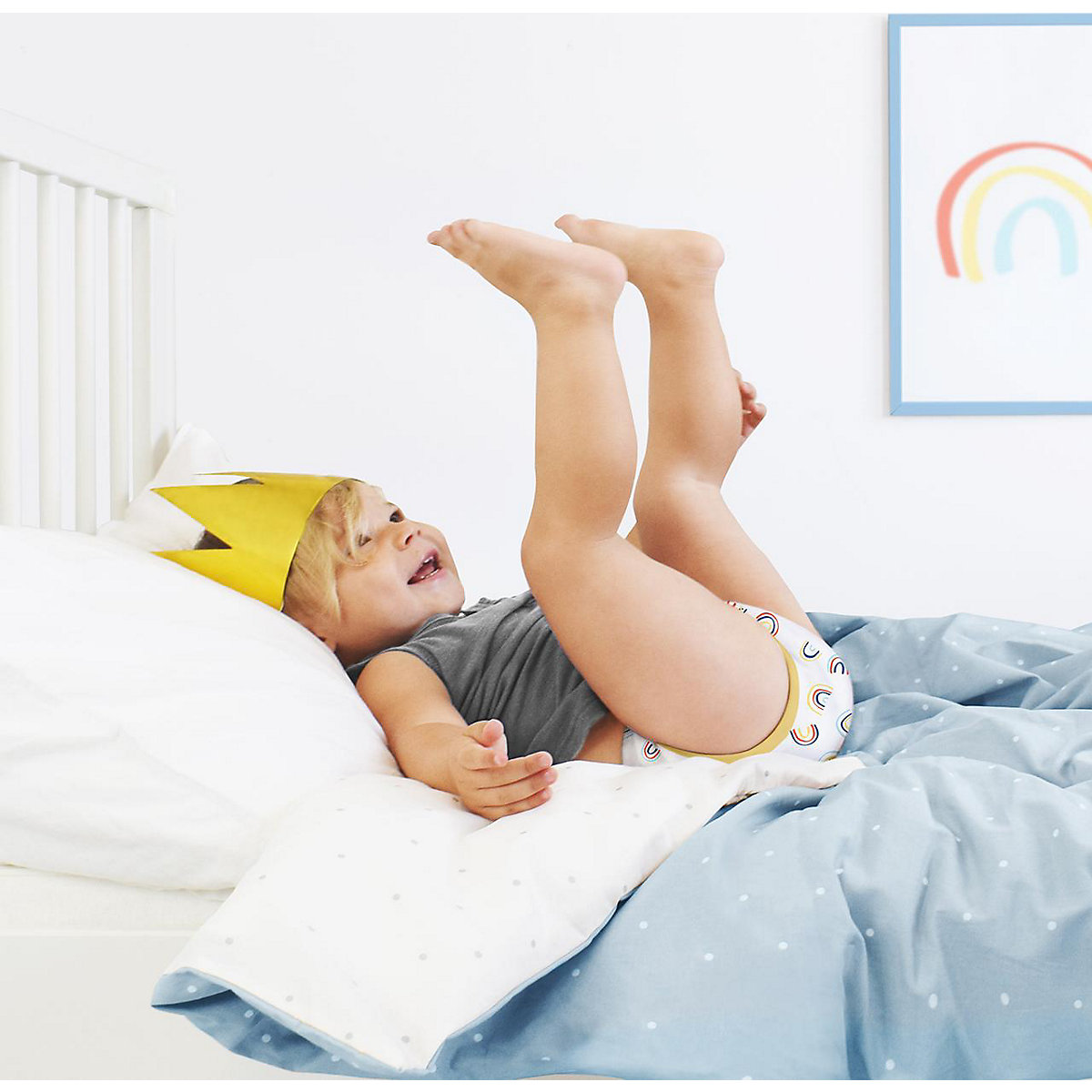 Bambino Mio, Töpfchen-Trainingshose, Regenbogenfarben, 3+ Jahre