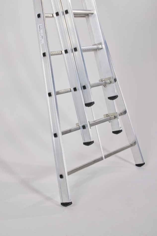 Scala estensibile Altrex 515308 Kibo a 3 sezioni con 8 pioli