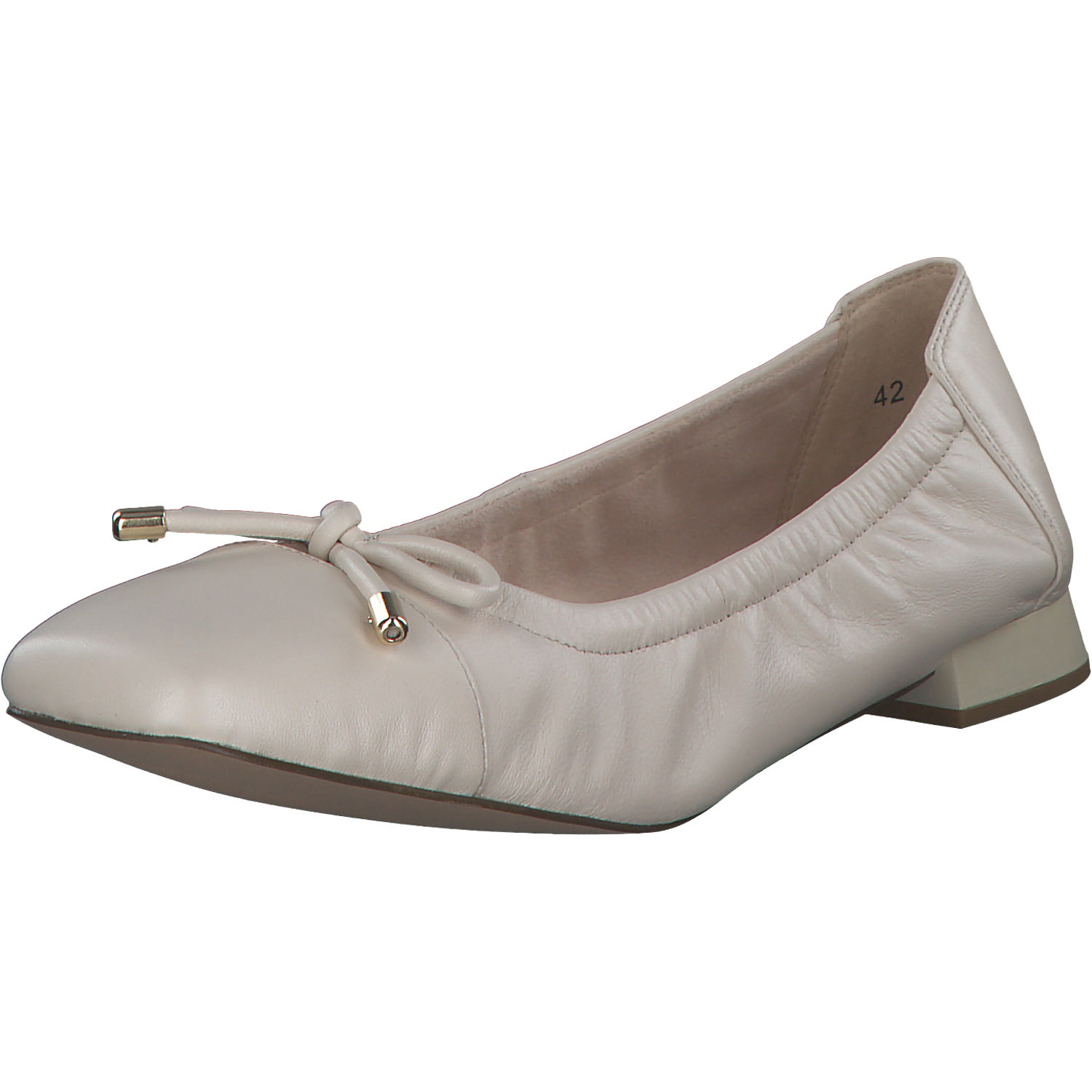 Caprice 22104, Ballerinas, Damen, CREAM PERLATO