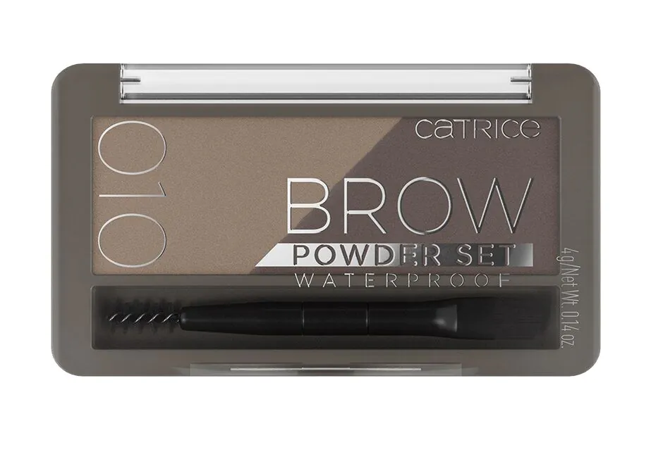 „Catrice Brow Powder Set Waterproof“ antakių paletė „010 Eyebrow Palette“