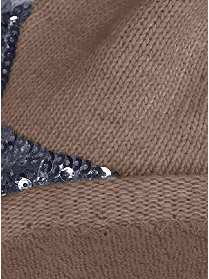 Zwillingsherz Beanie in Hellbraun günstig kaufen onesize