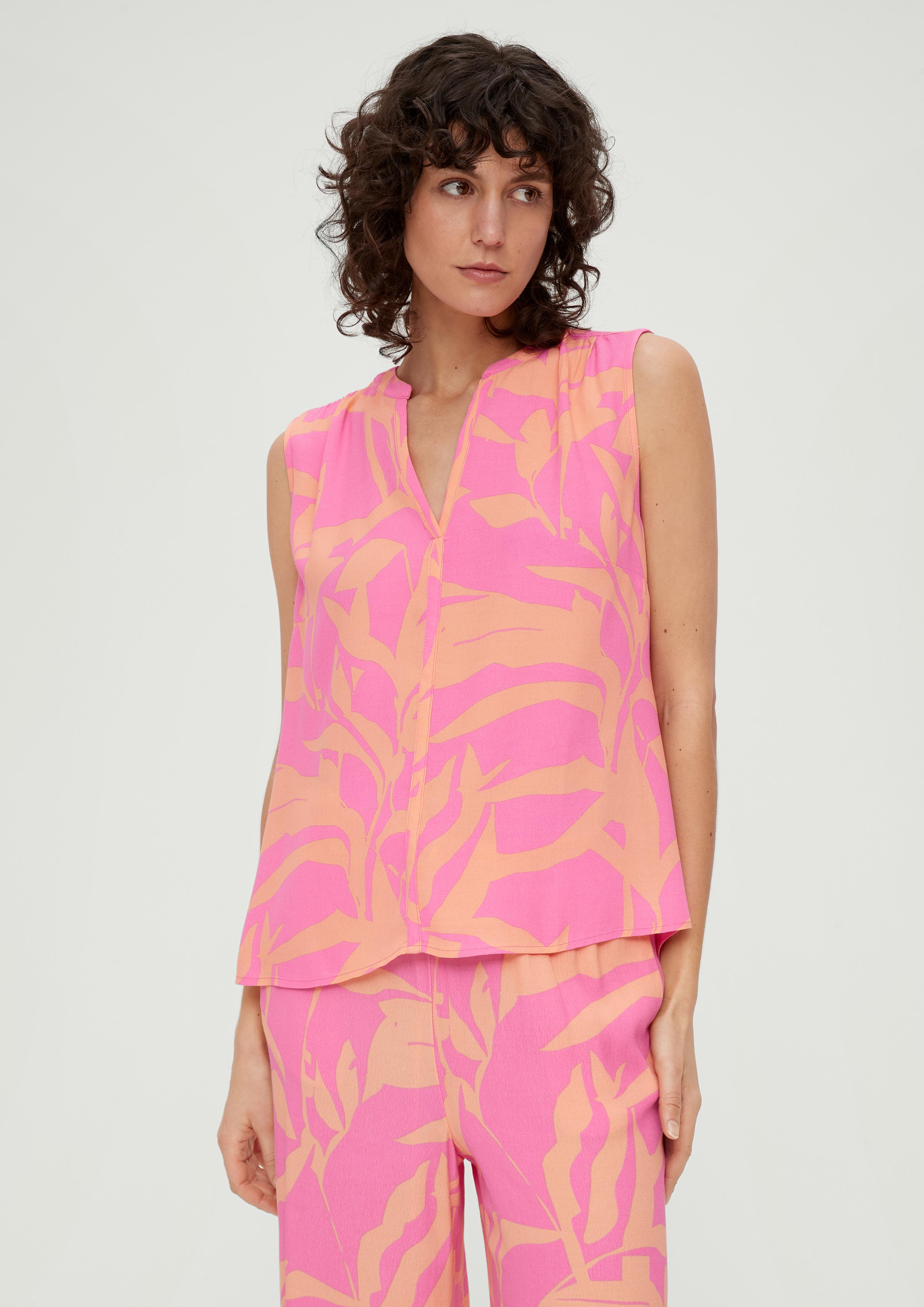 Viskosebluse mit Crêpestruktur  2131884-44A3