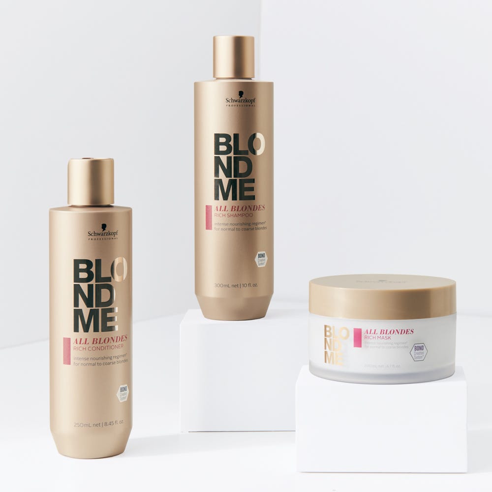 Schwarzkopf Blondme All Blondes Rich Shampoo 300 ml