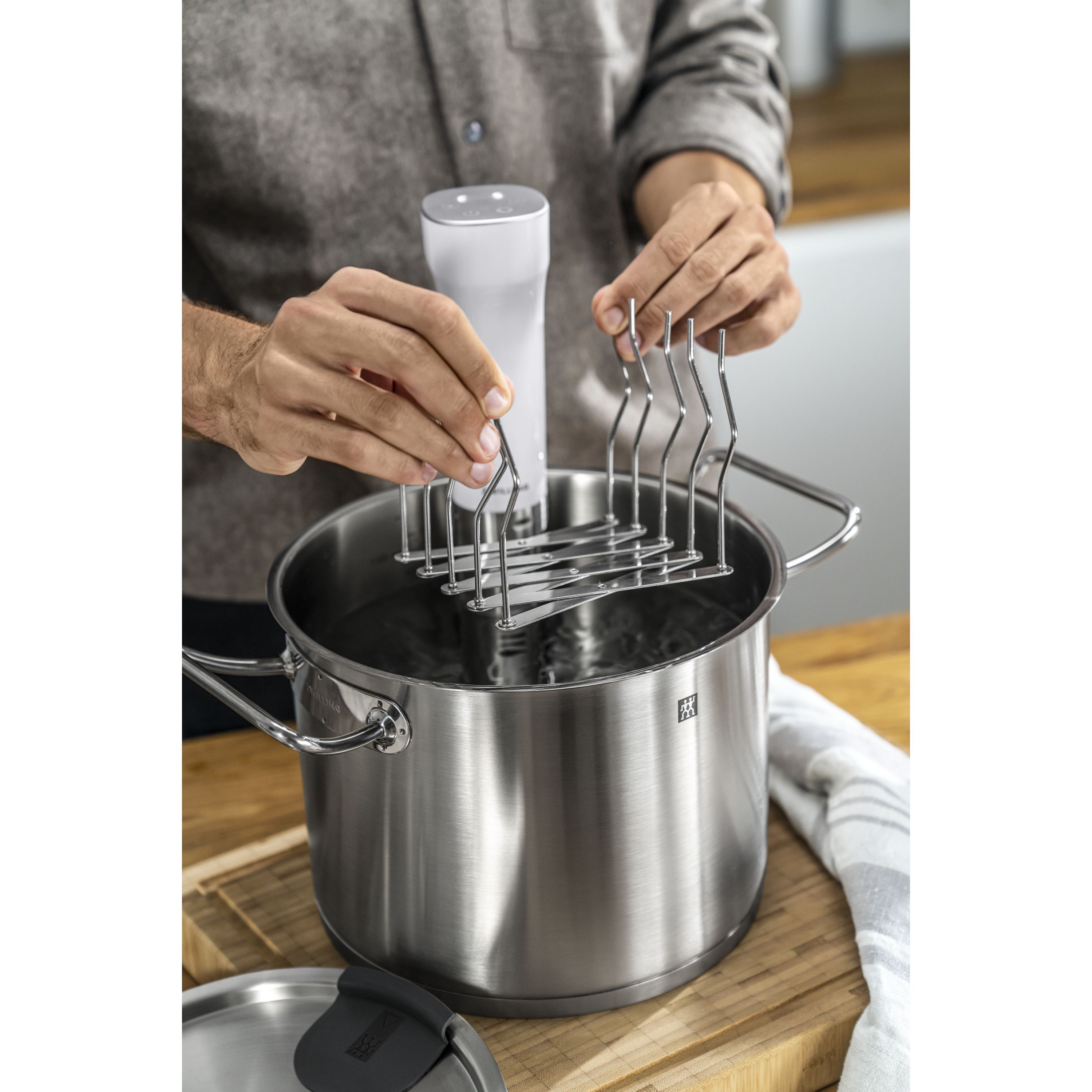 Sous-vide Rack, Edelstahl