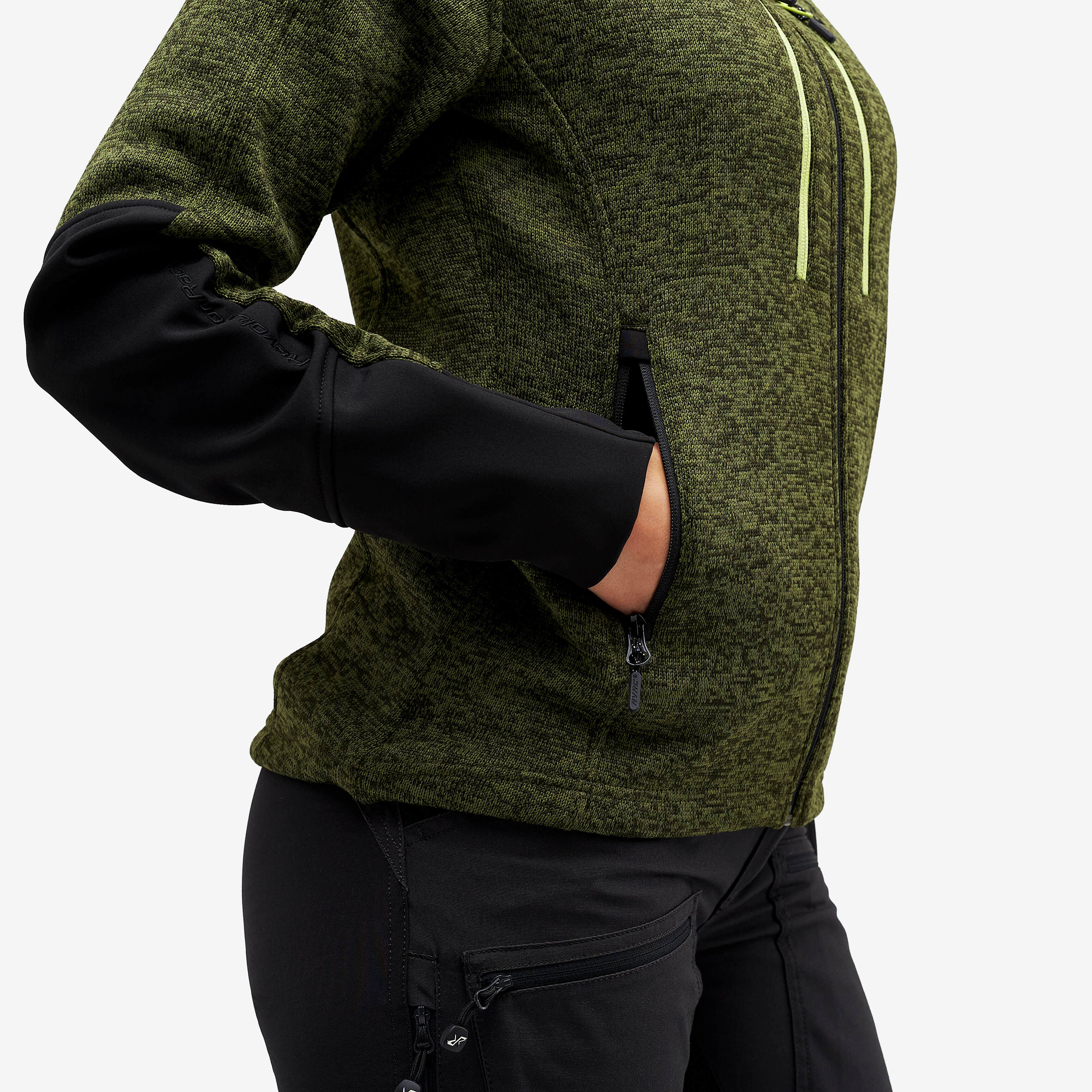 Tornado Hoodie Femme Olive Green