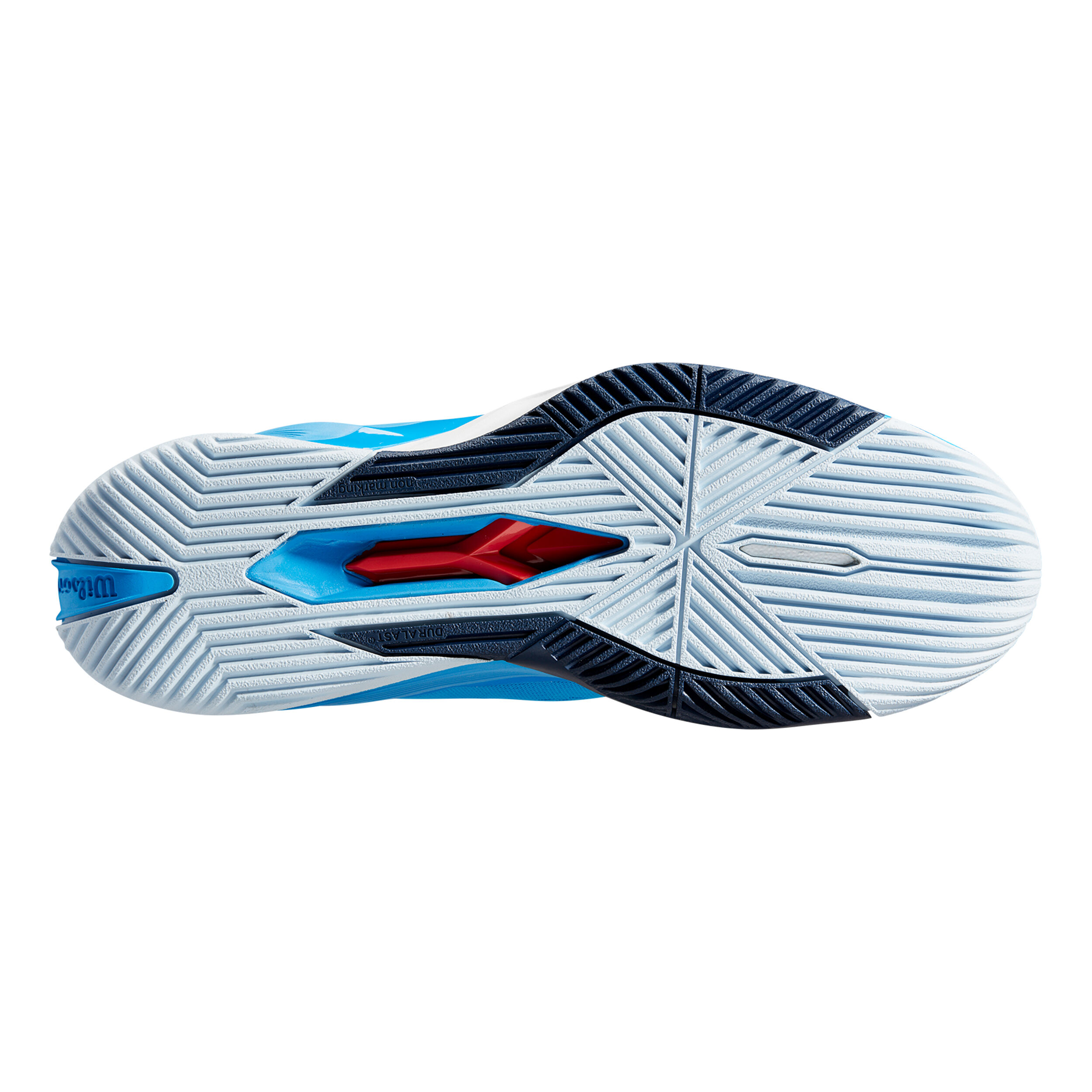 Rush Pro 4.0 Allcourtschuh Herren - Blau, Weiß
