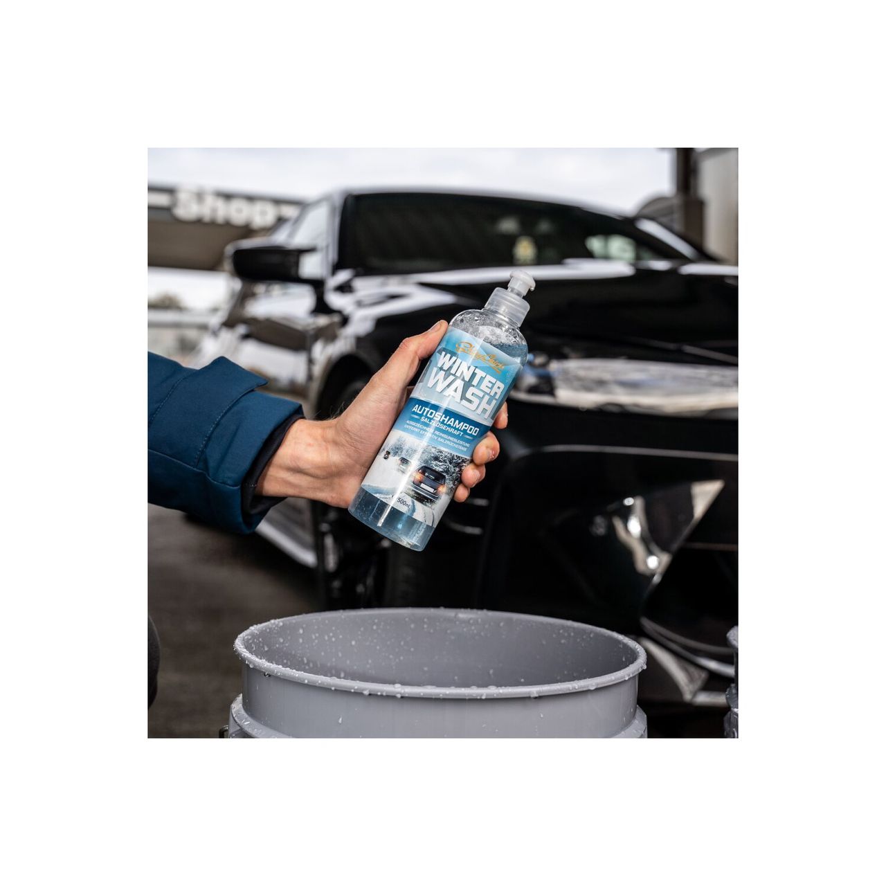 ShinyChiefs WINTER WASH - SHAMPOO SALZLÖSEKRAFT 500ml Auto Pflegeprodukte für eine optimale Fahrzeugwäsche
