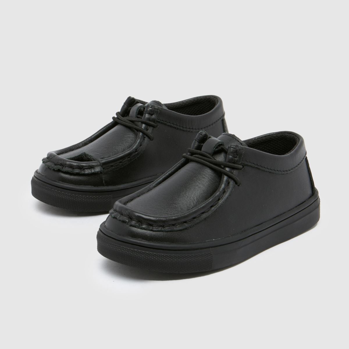 Schuh svarta lifter pojkar småbarnsskor