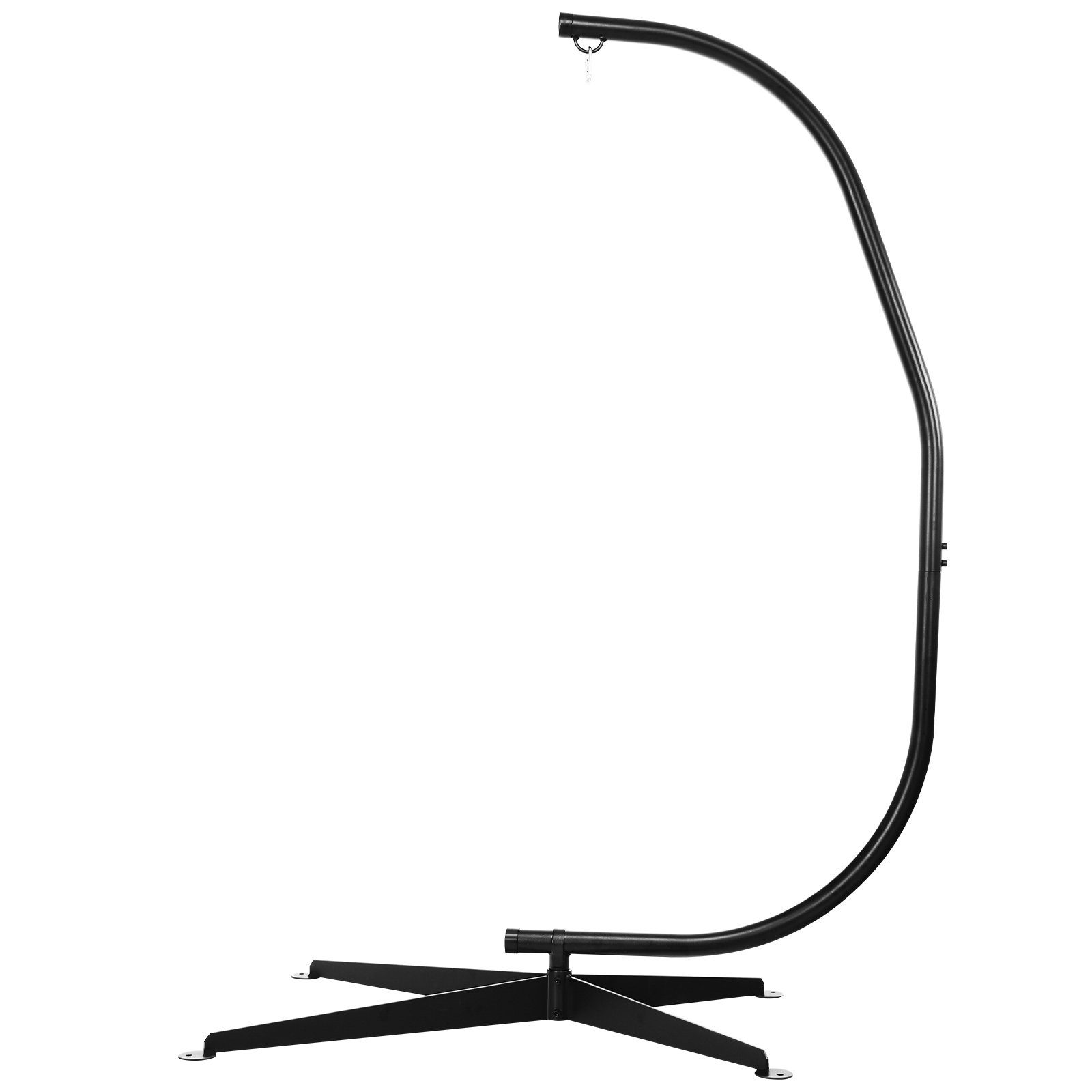 COSTWAY Hängemattengestell, Metall, belastbar bis 150kg, nur Gestell