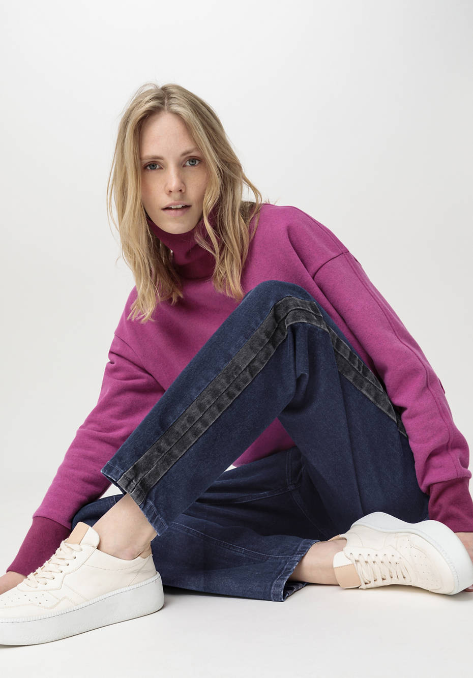 Jeans NELE Mid Rise Barrel Leg aus Bio-Denim