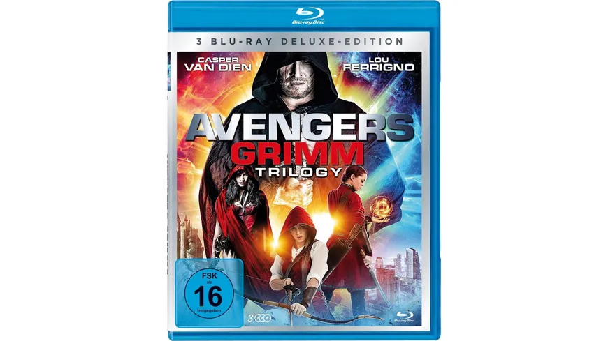 Avengers Grimm 1-3 Trilogy Deluxe-Collection  [3 BRs]