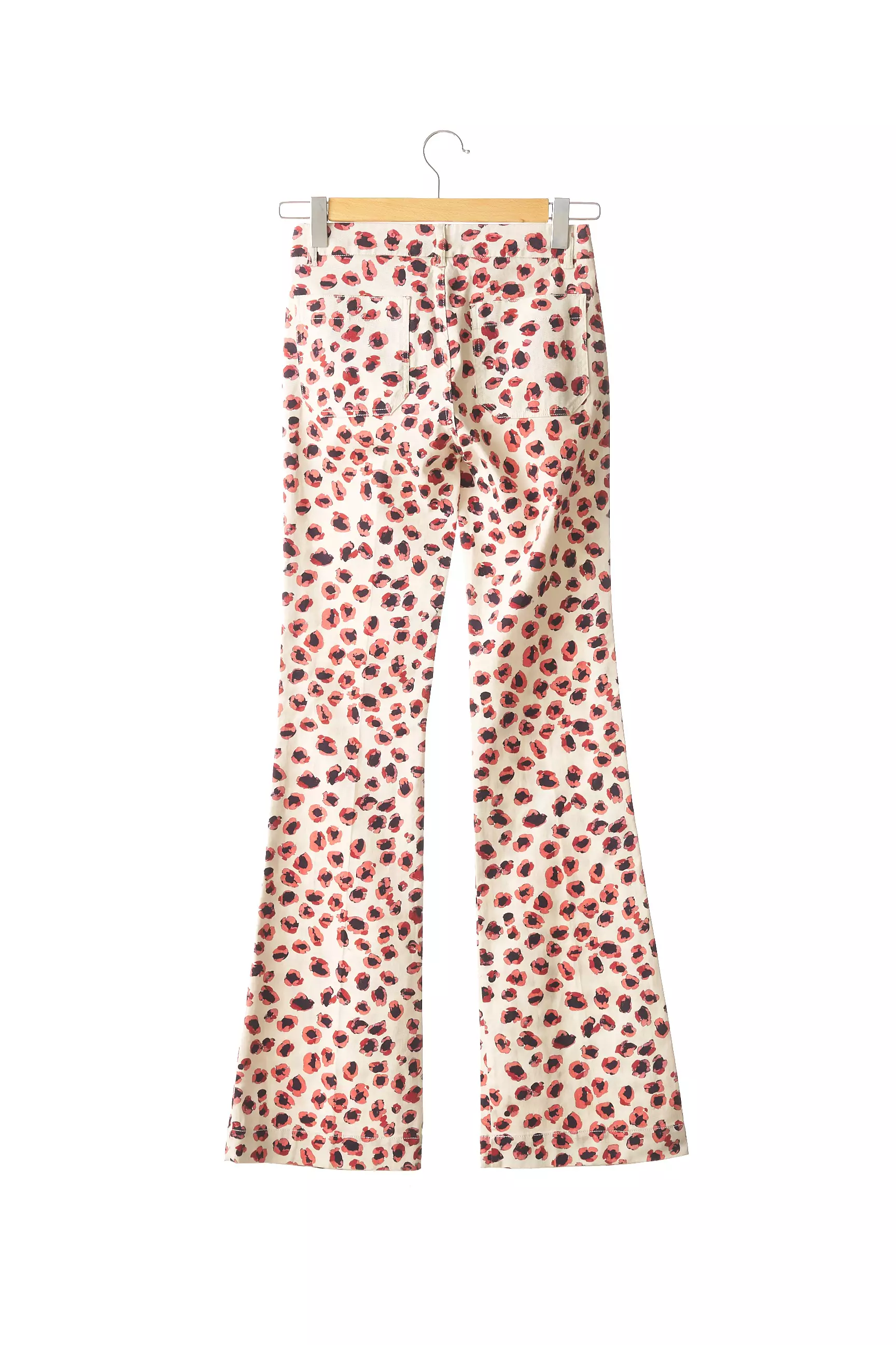 Essentiel Antwerp Pantalons Flare Femme couleur beige