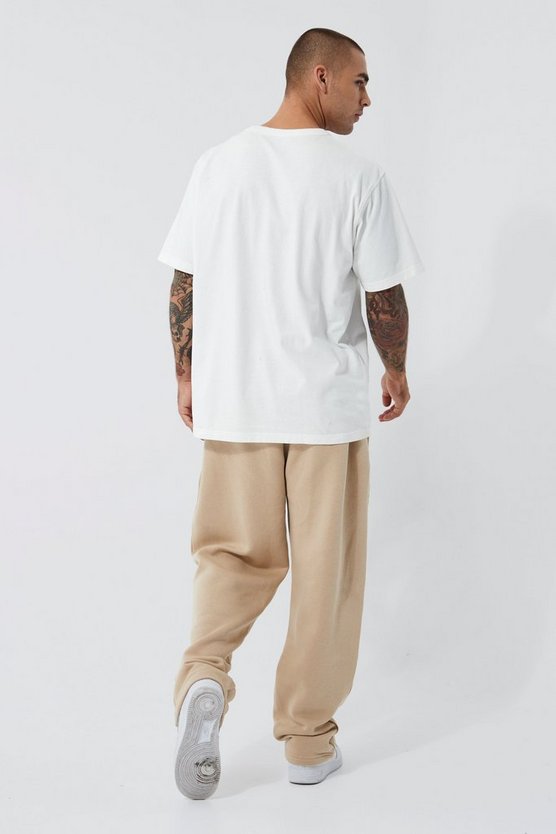 Jogginghose mit weitem Bein