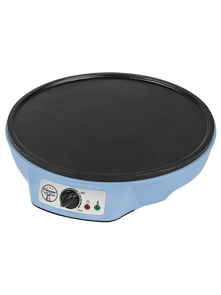 bESTRON Crêpes-Induktionsplatte in Hellblau günstig kaufen onesize