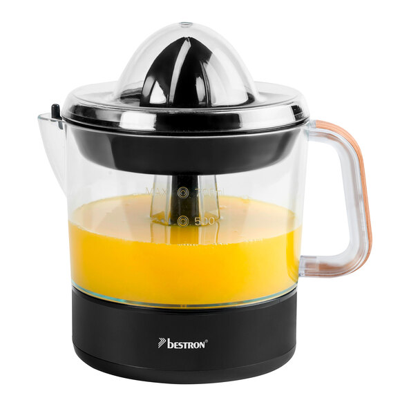 Zitruspresse, 0,7 l, schwarz