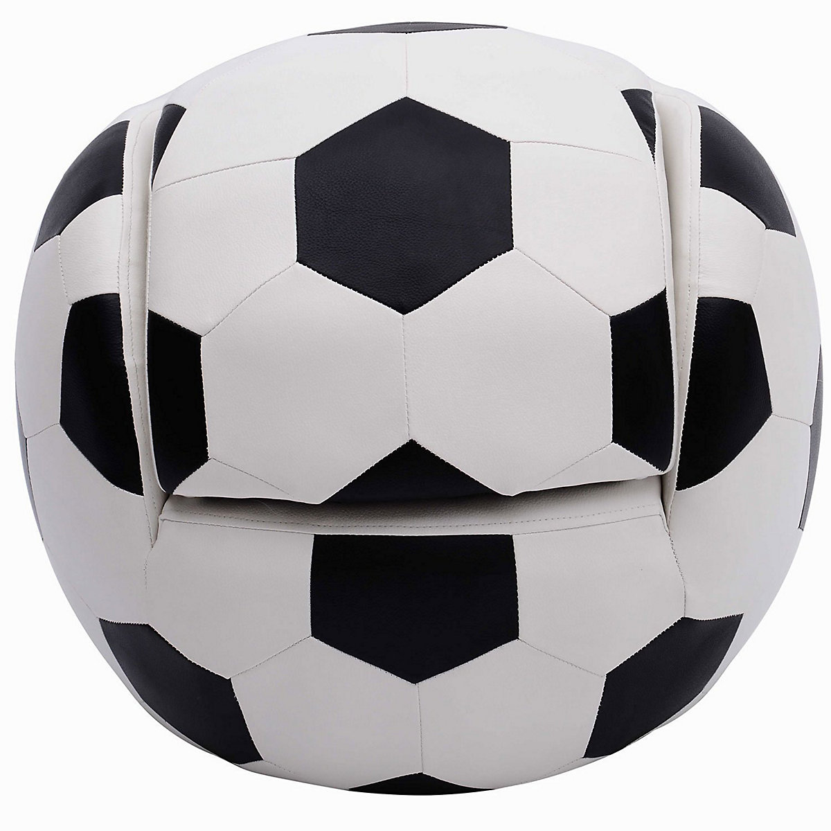 Kindersessel im Fußball-Design