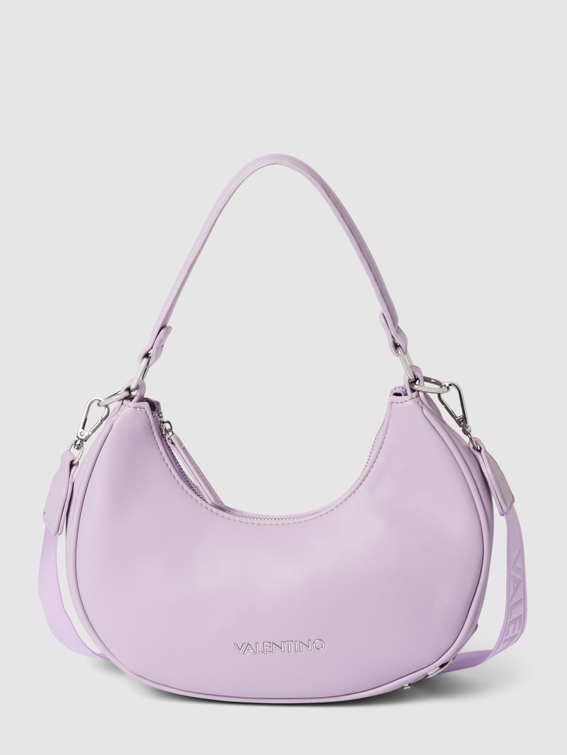 Saddle Bag mit Label-Details in flieder