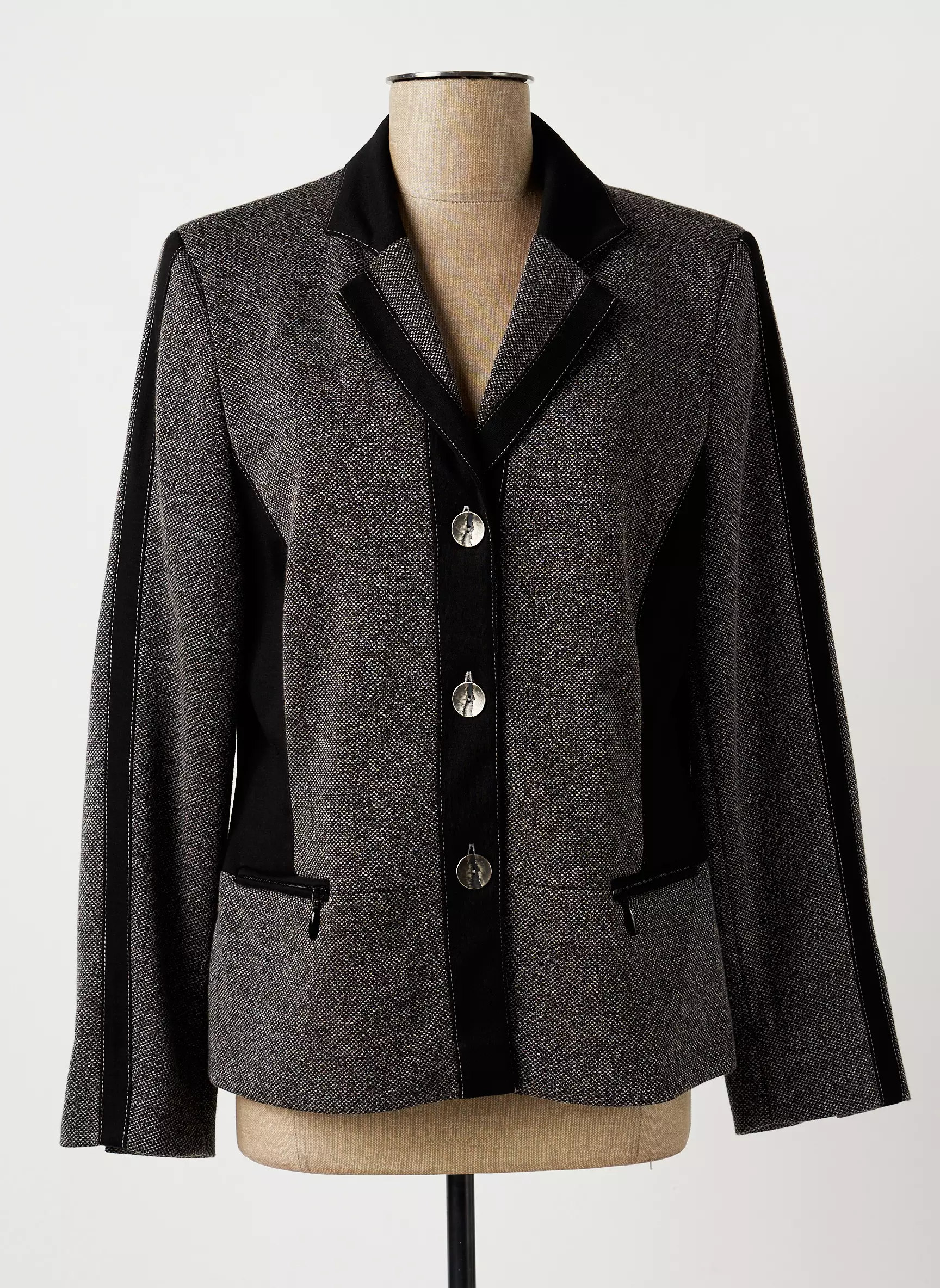 France Rivoire Vestecasual Femme couleur gris