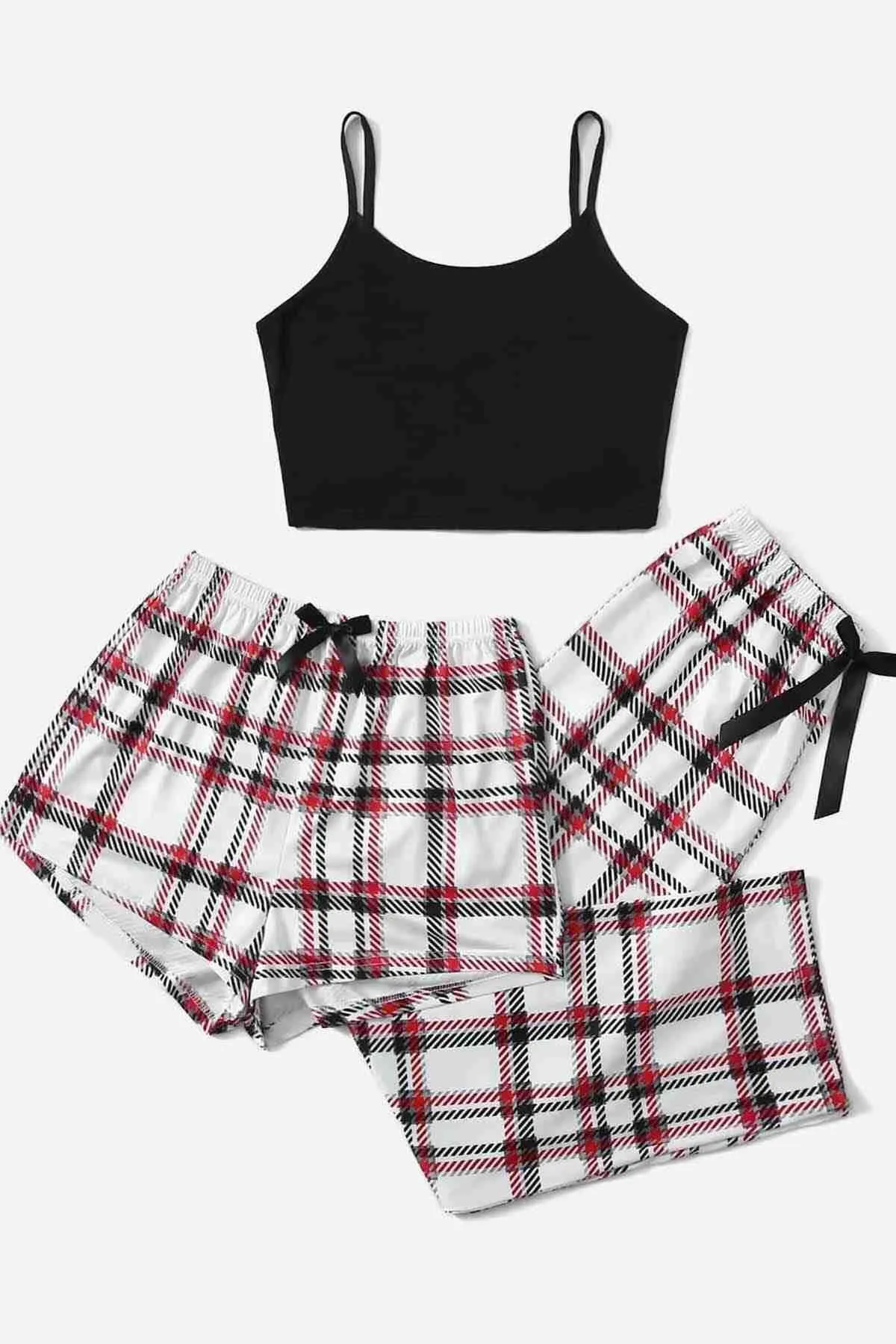 Merry See  3er-Pack Pyjama-Sets mit bedruckten, ultraweichen Trägern
