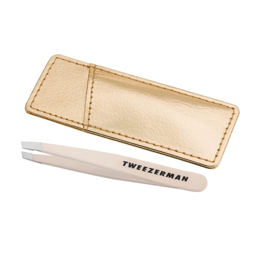 Tweezerman Brow Tools Stardust Mini Slant Tweezer & Case