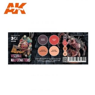 Wargame Color Set: Visceral Malformations