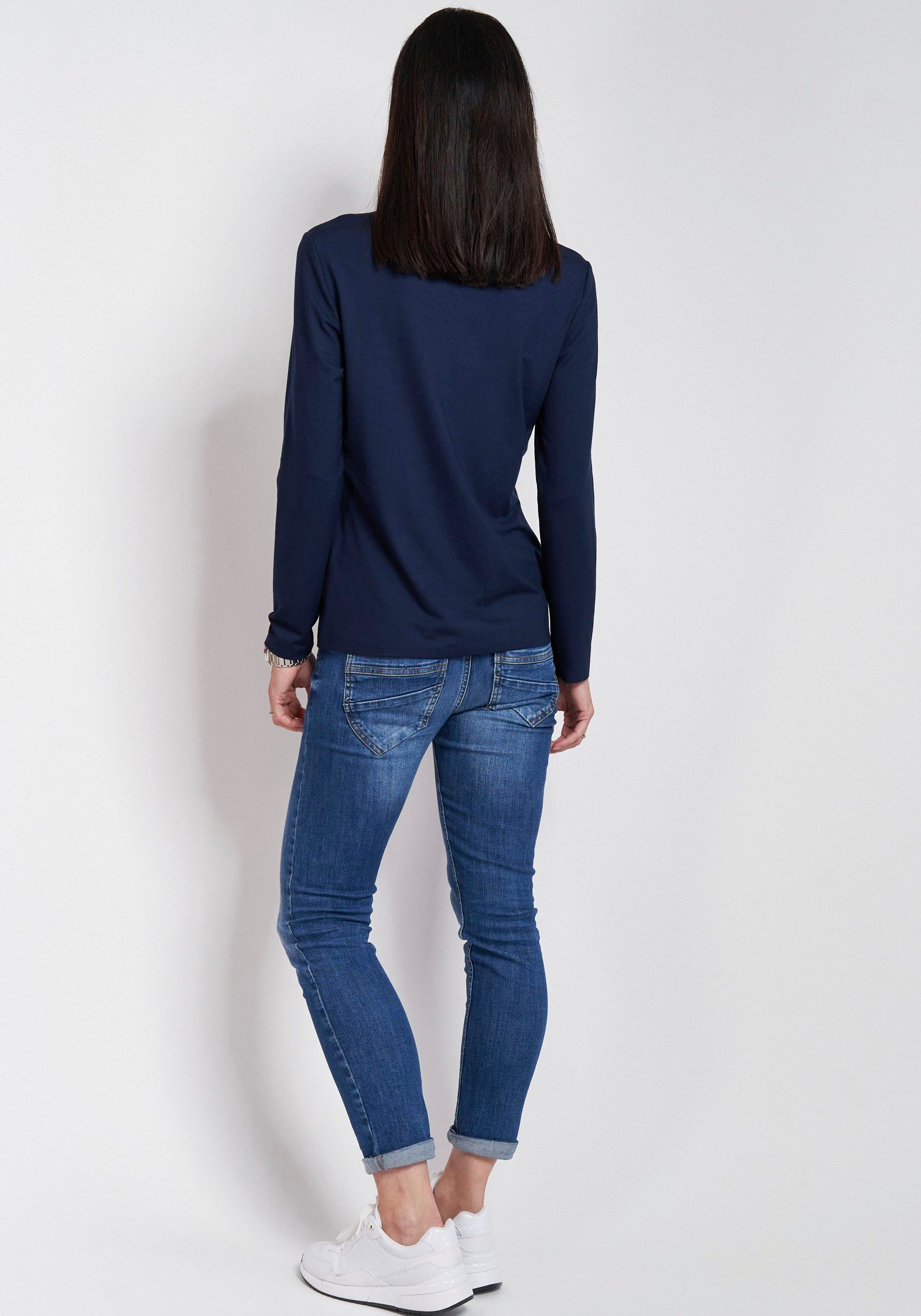 Seidel Moden Rollkragenshirt im Basic-Style