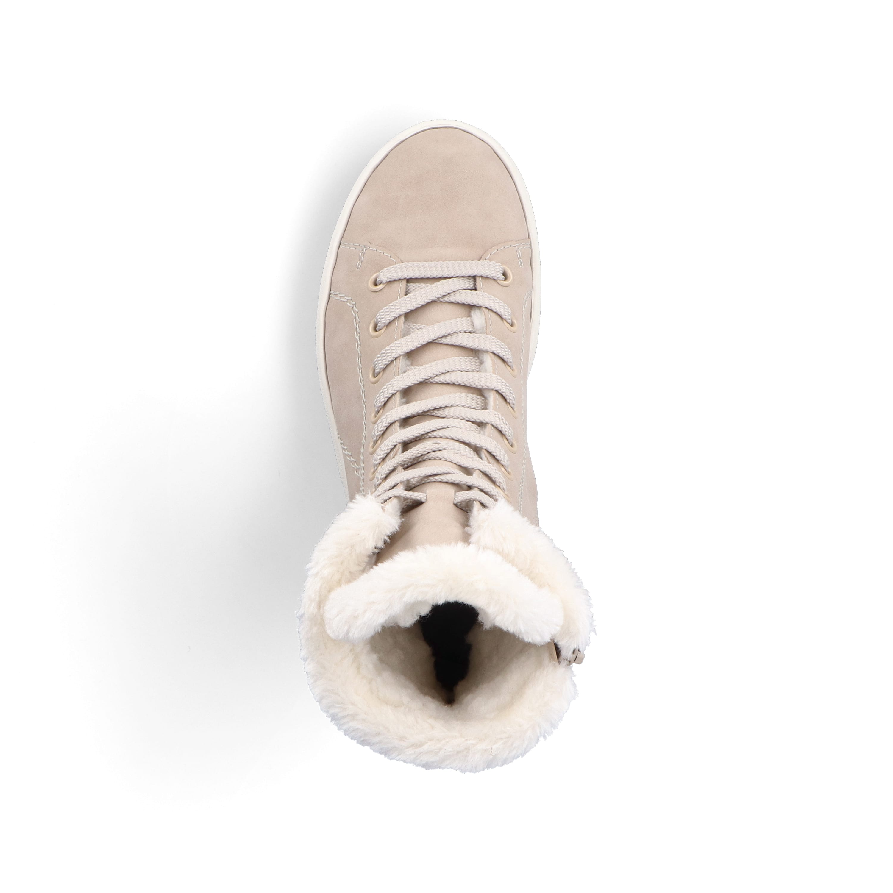 Rieker Damen Schnürstiefel champagner