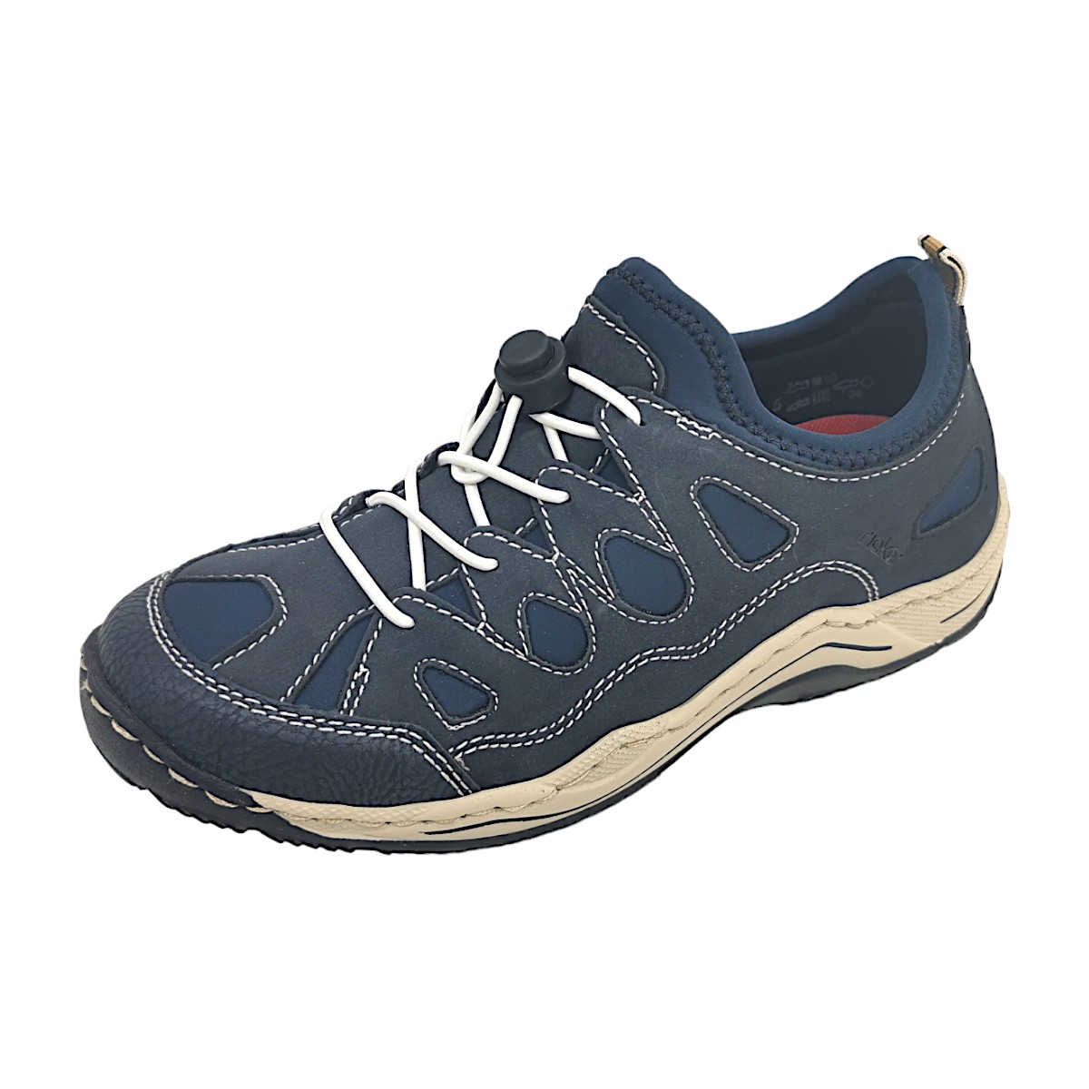 Rieker Wildebuk/Namur/Scuba L0551-14 Blau 14 Pazifik /Navy