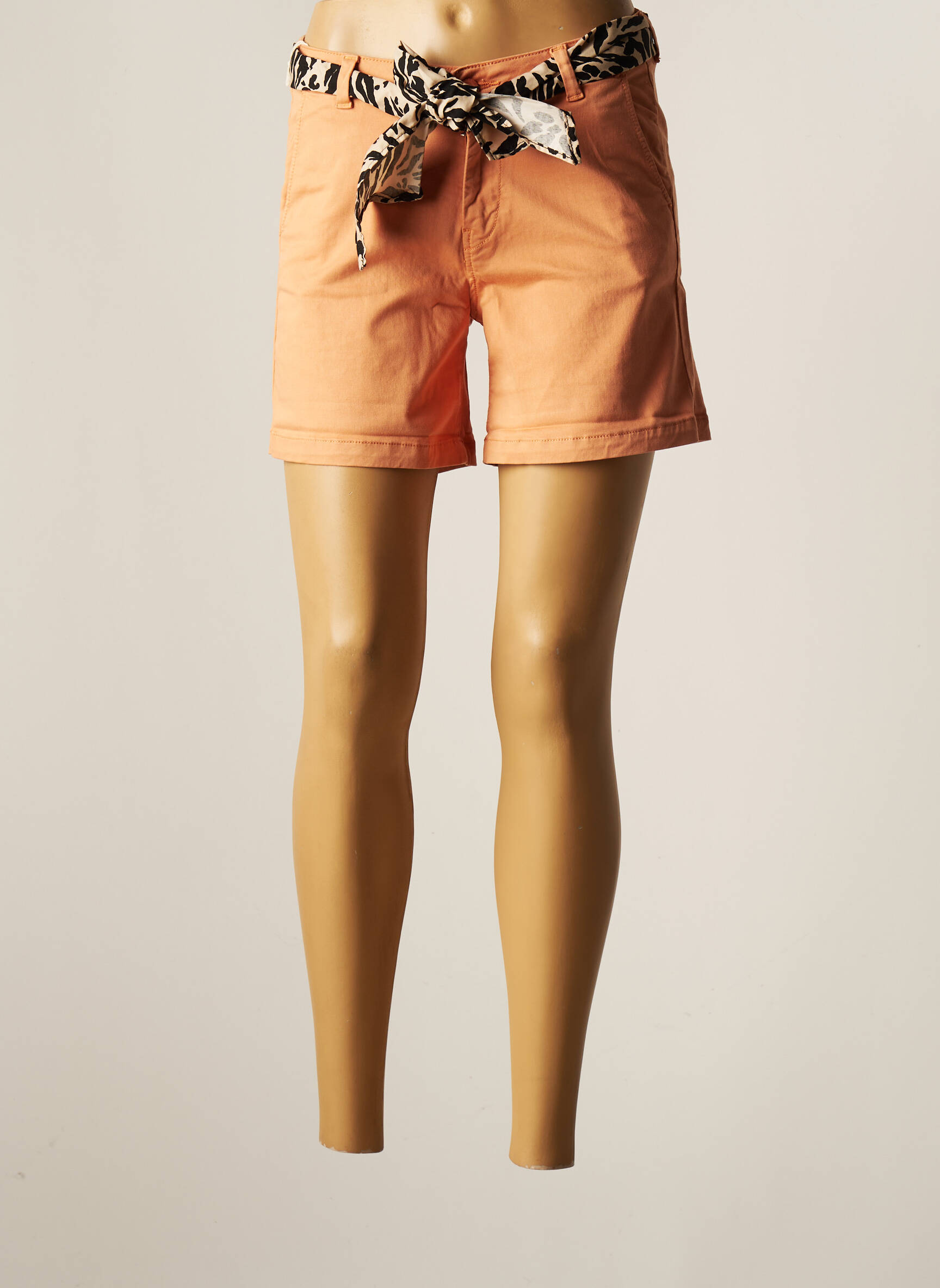 Le Temps Des Cerises Shorts 1 Femme couleur orange