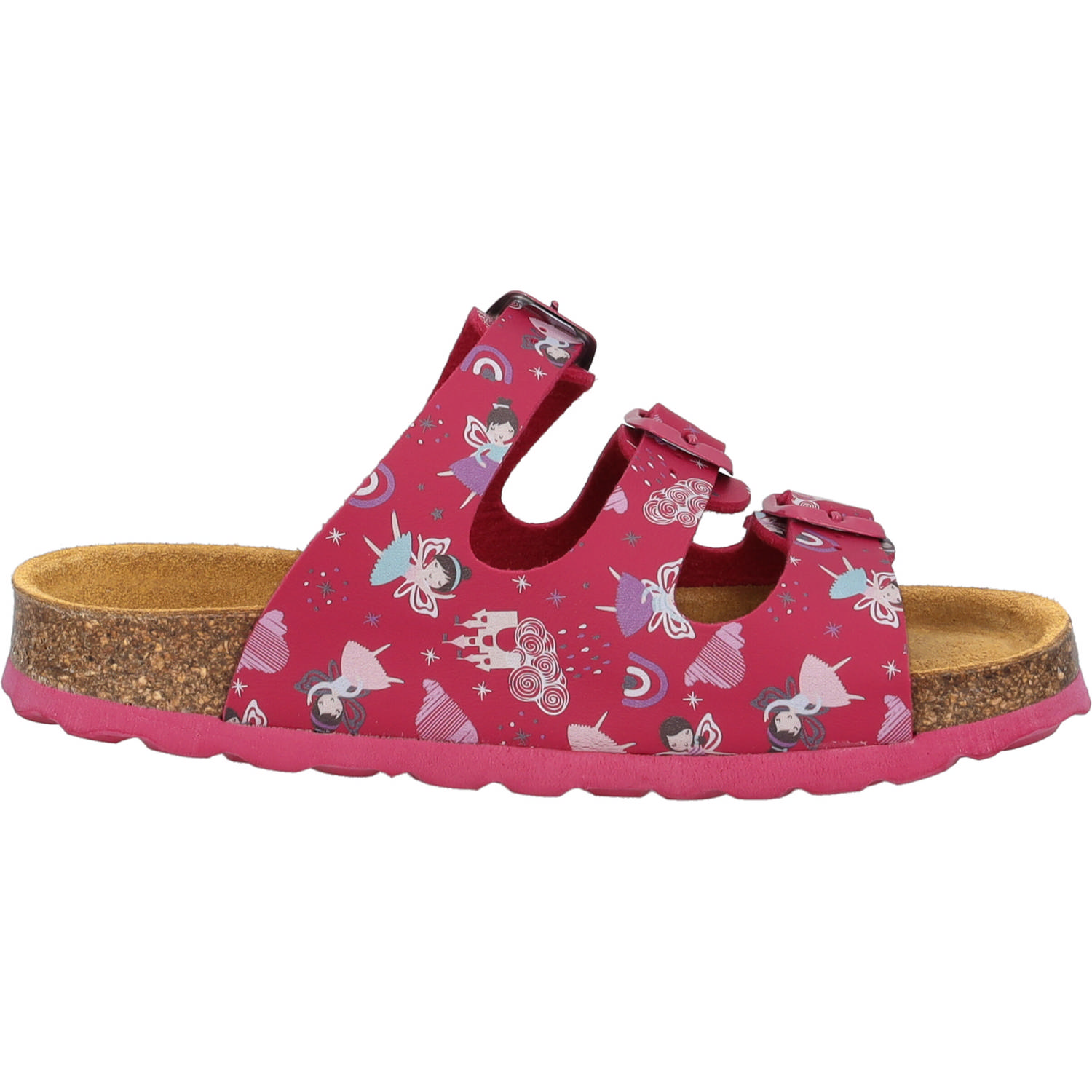 Palado Kids Capri G Print, Pantoletten, Kinder, Pink Fairy