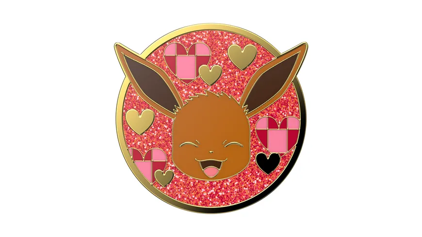 PopGrip - ausziehbarer Handy-Griff Handyhalter - Pokémon Enamel Eevee Xoxo