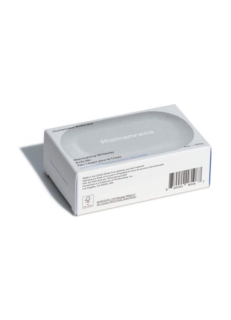 Gel de duș energizant cu argilă albă Humanrace