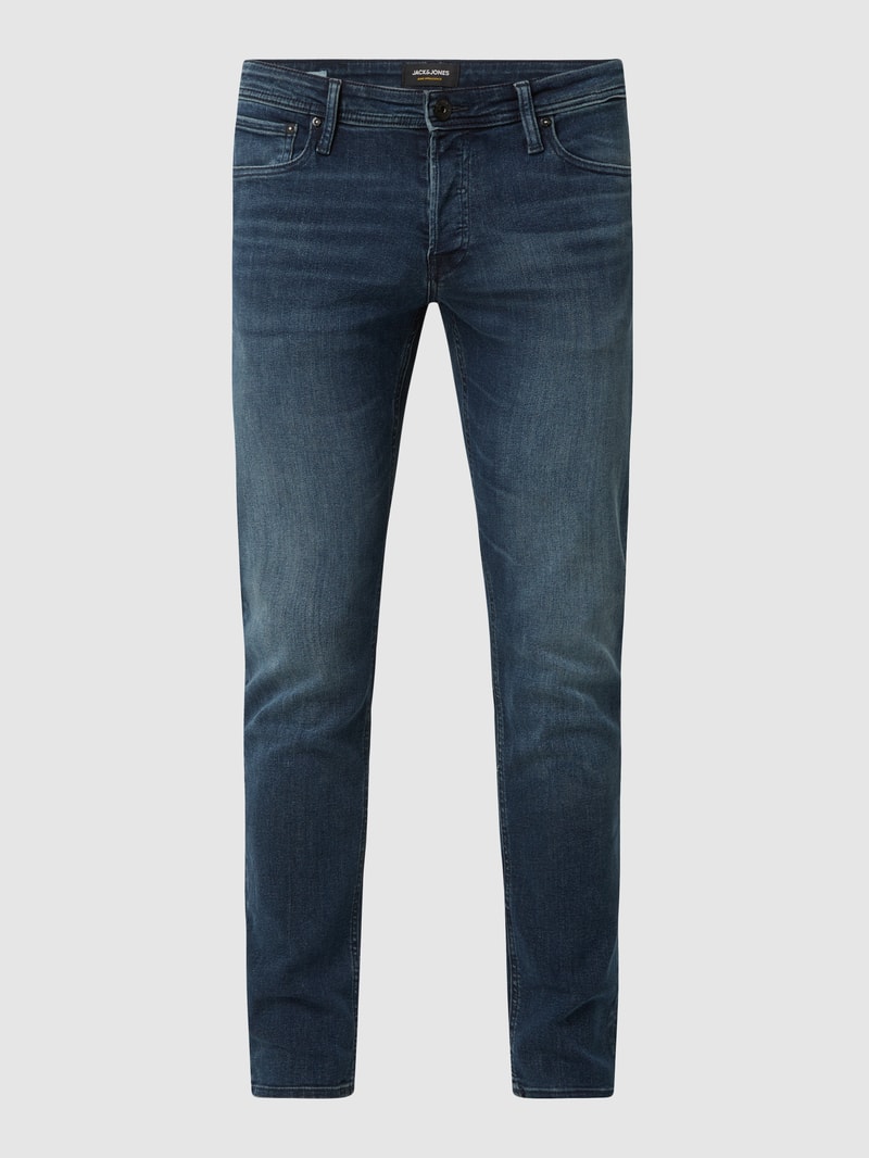 Slim Fit Jeans mit Stretch-Anteil Modell 'Glenn' in jeans