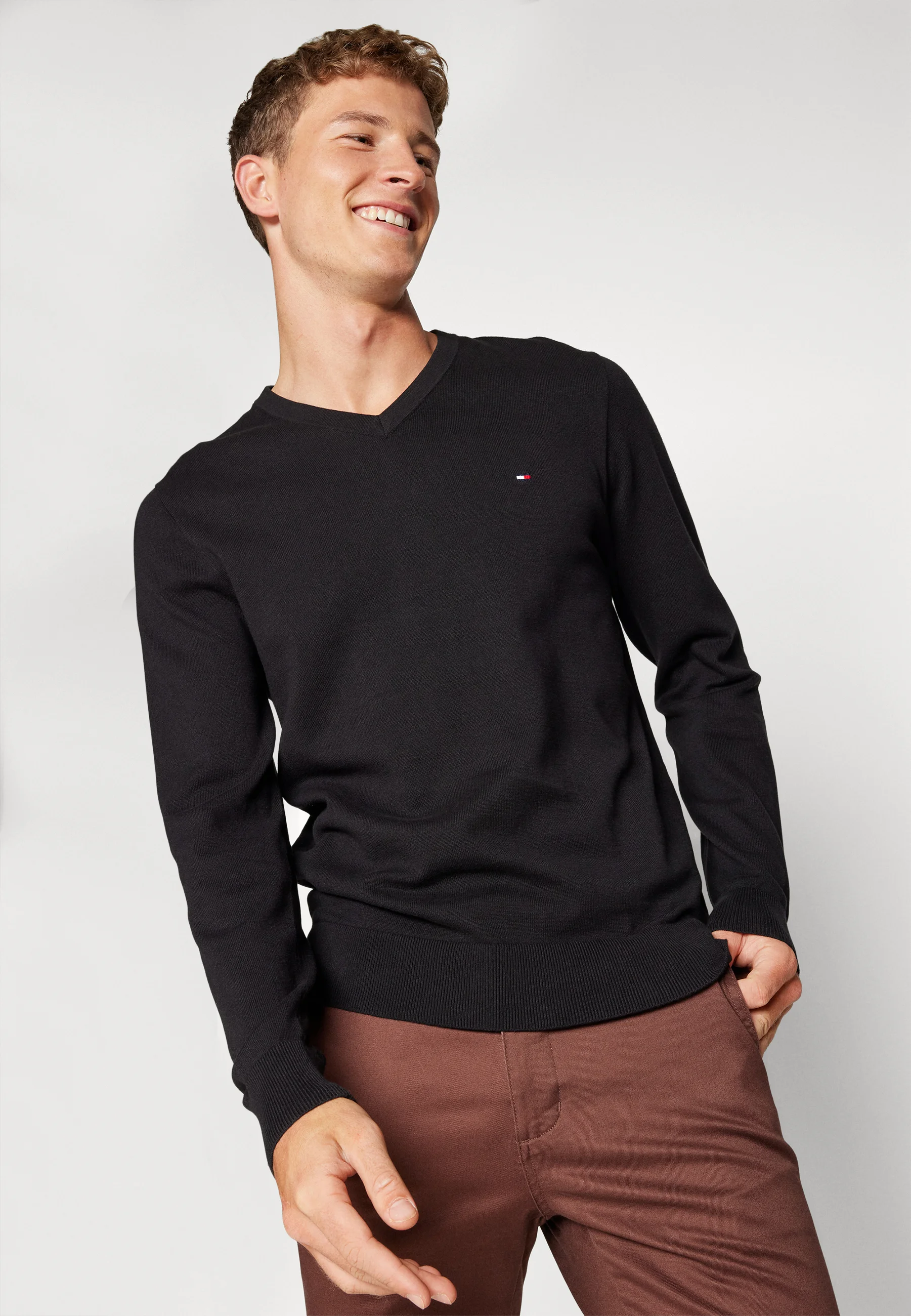 Tommy Hilfiger CLASSIC V NECK - Suéter