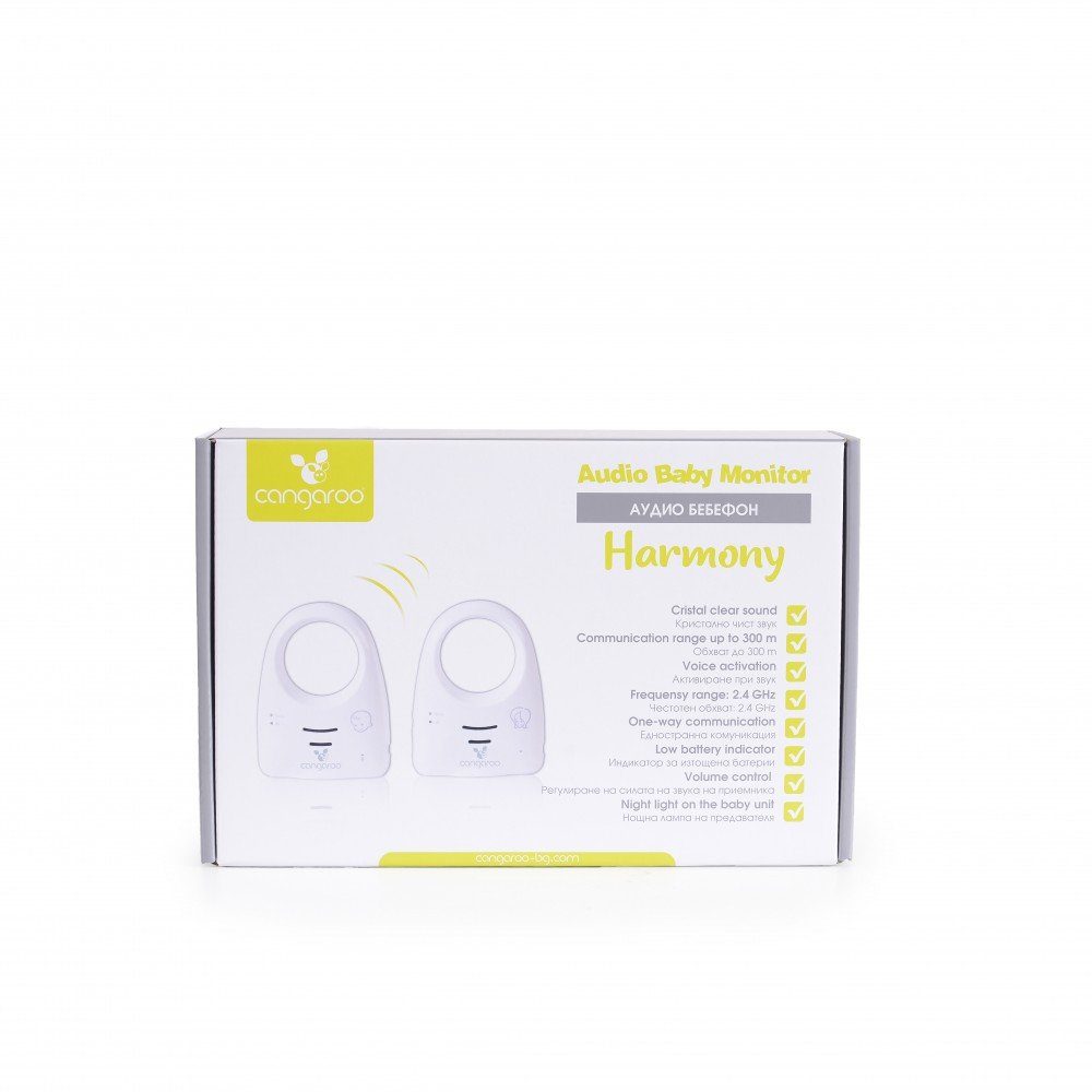 Cangaroo Babyphone Babyphone Harmony, Einwegkommunikation, Energiesparmodus, FHSS