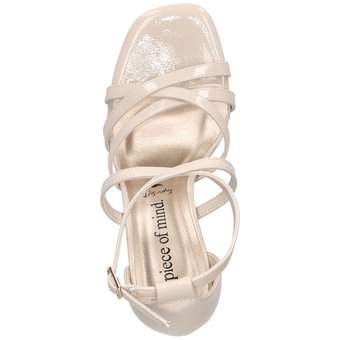piece of mind Sandale in beige