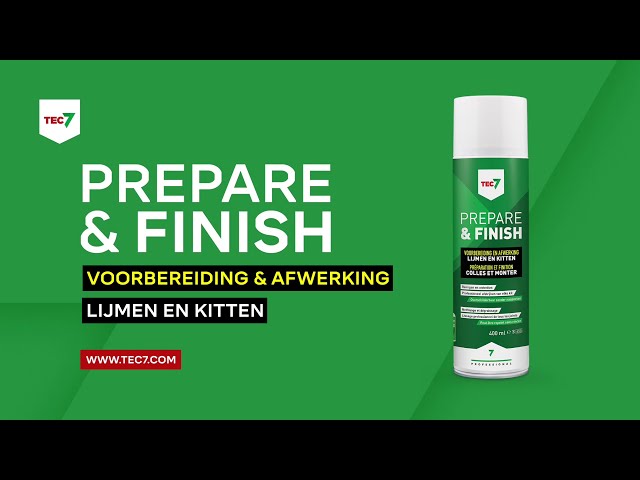 TEC7 Prepare & Finish Klæbe- og fugemasse 400 ml