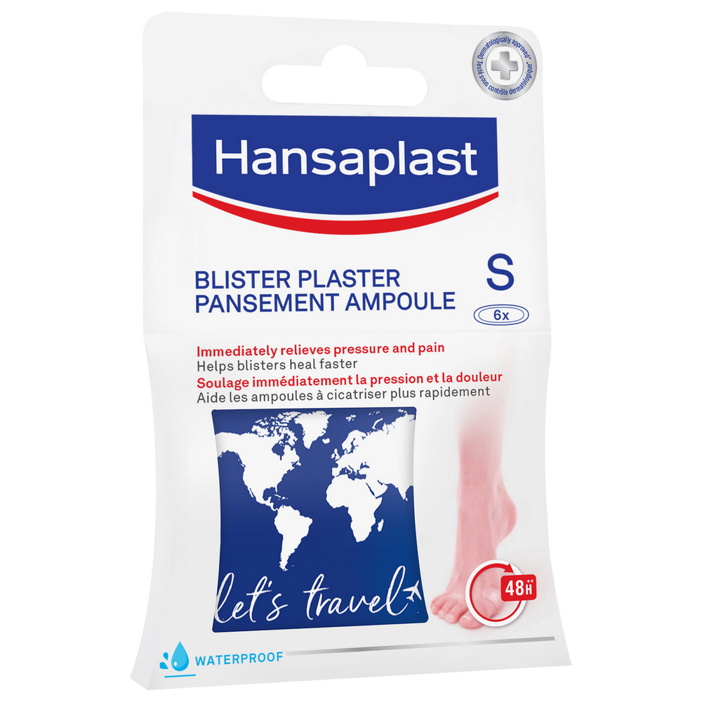 hansaplast Pansements Ampoules Hydrocolloïdes - Petit Format Bandage, pansement, sparadrap