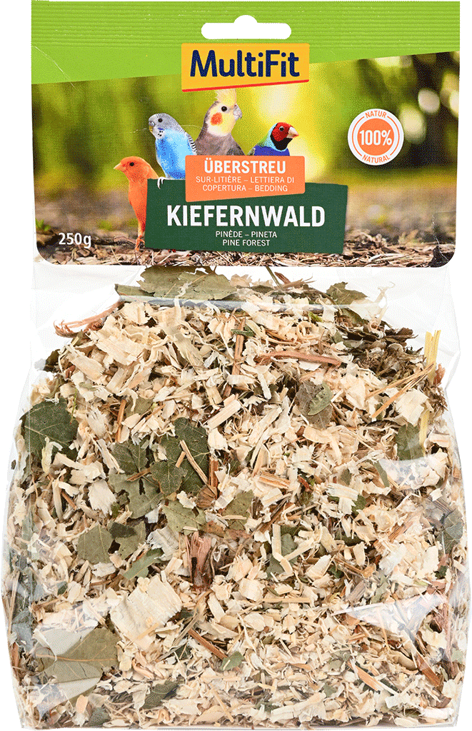 MultiFit Streu & Sand MultiFit Überstreu Kiefernwald 250 g
