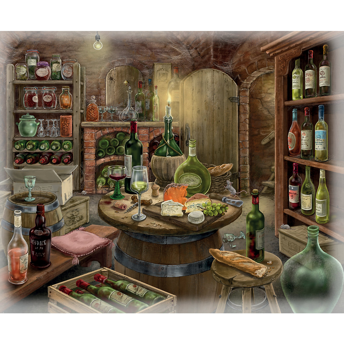 EXIT Puzzle - Im Gutshaus 4 - Weinkeller, 99 Teile