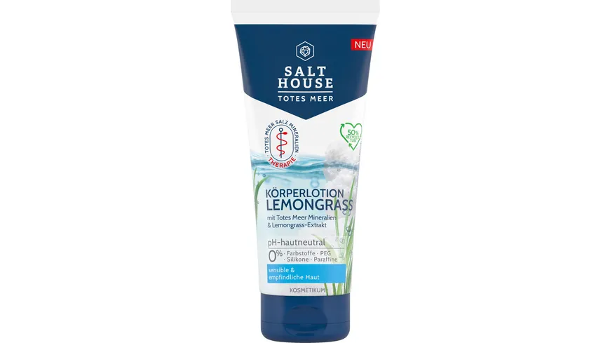SALTHOUSE Totes Meer Therapie Körperlotion Lemongrass 200 ml