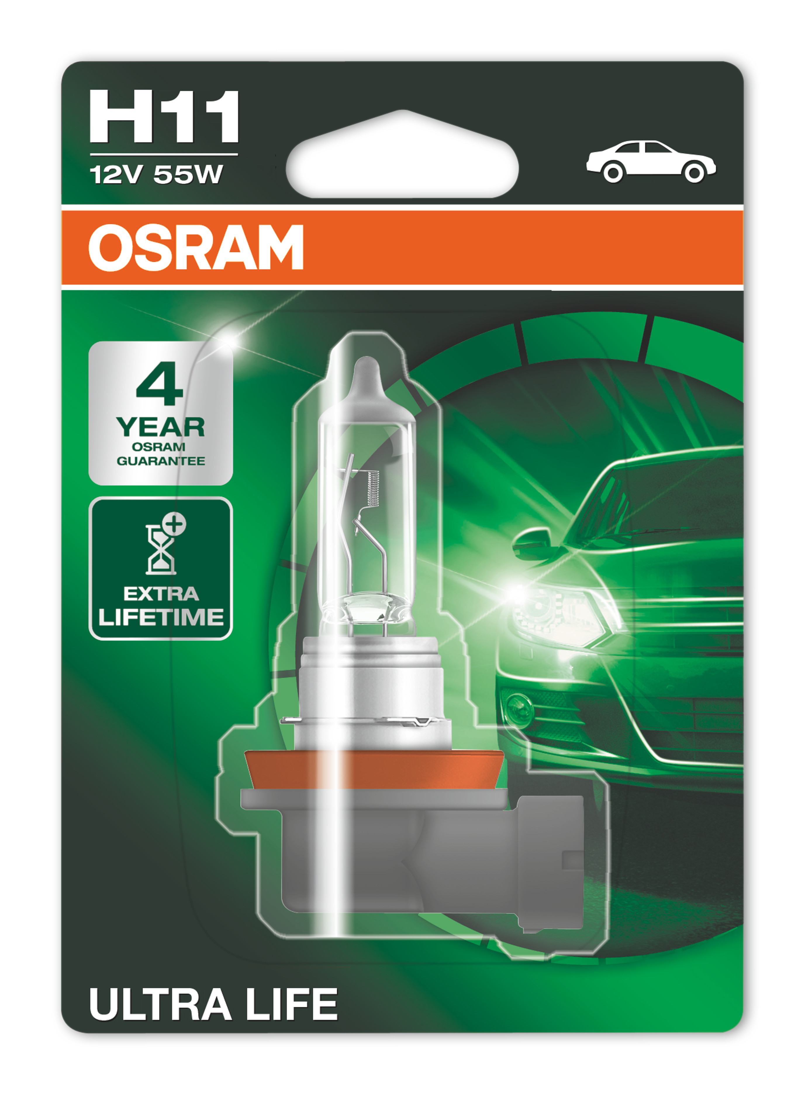 OSRAM ULTRA LIFE® H11 12V DUOBOX - ATU