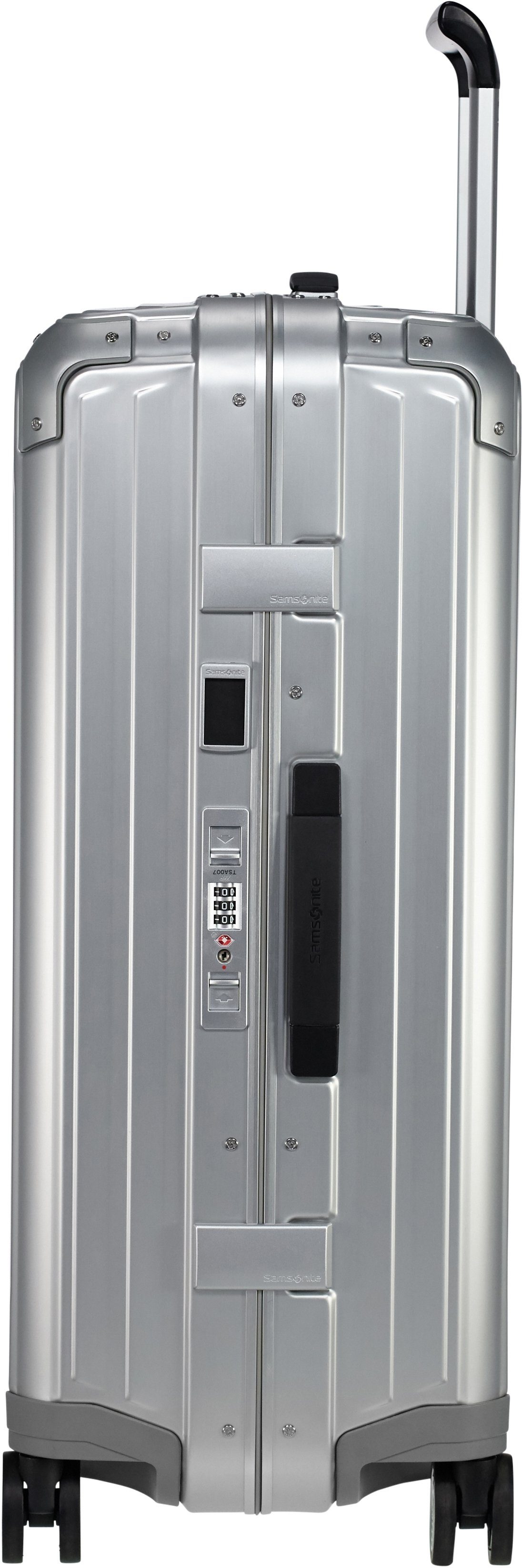 Samsonite Hartschalen-Trolley Lite-Box Alu, 69 cm, 4 Rollen, hergestellt aus Premium-Aluminium