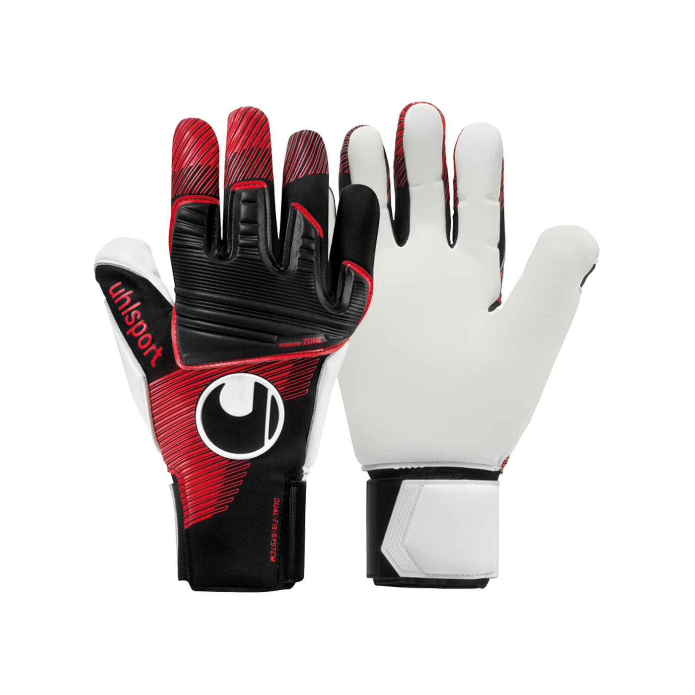 Uhlsport Powerline Absolutgrip Reflex TW-Handschuhe Schwarz Rot F01